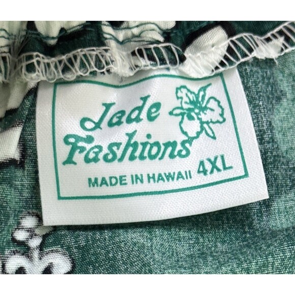 Jade Fashions Tropical Hawaiian Floral Maxi Dress Resort Cruise Vacation Sz 4XL - Picture 5 of 8